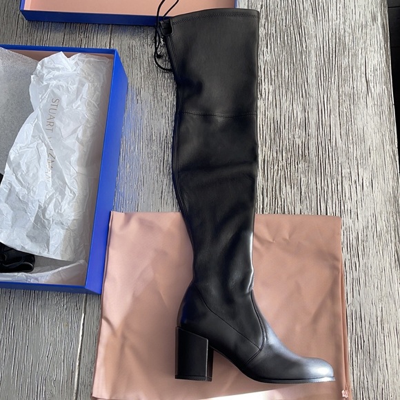 Stuart Weitzman black boots - Picture 1 of 7